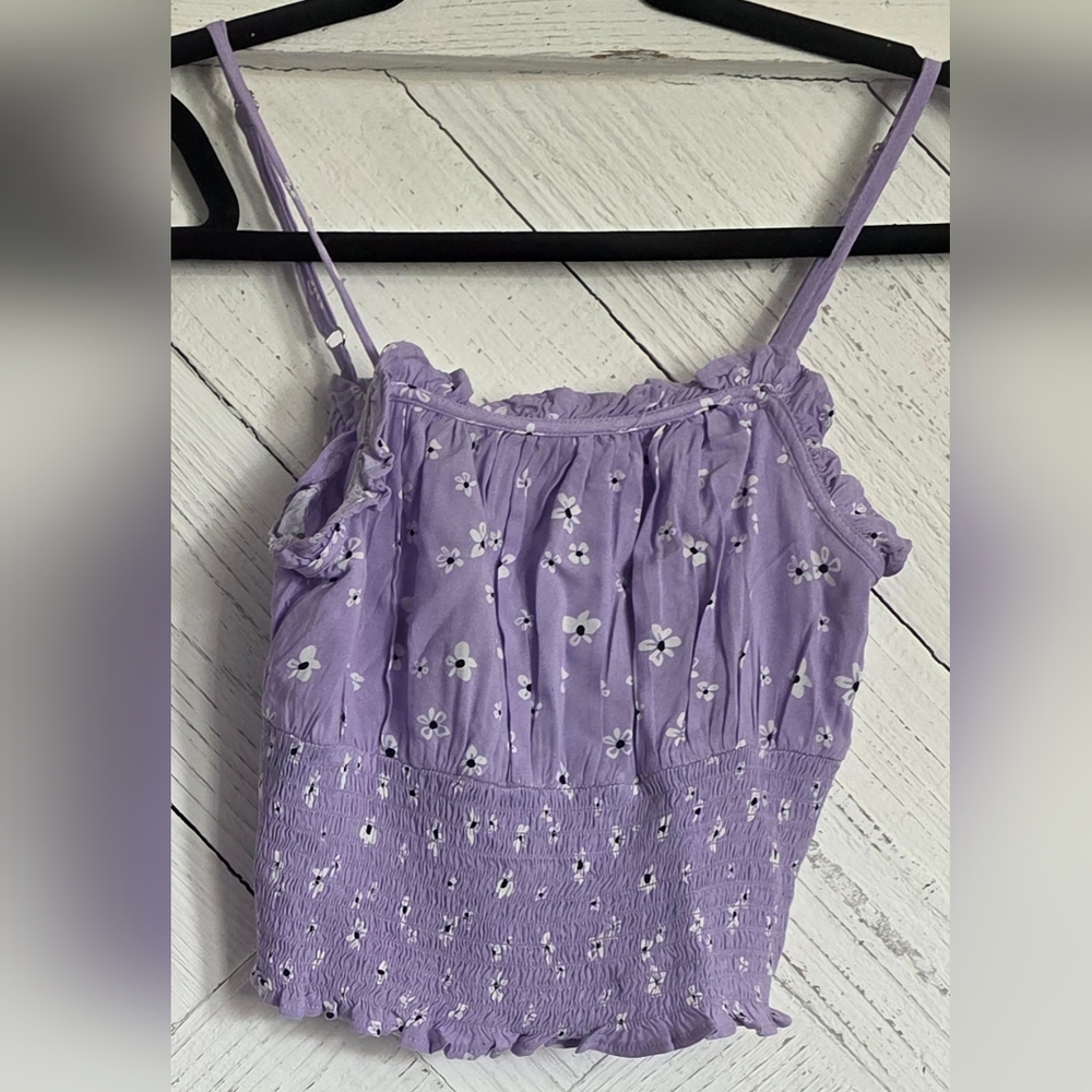 New Look Purple Floral Kids Top